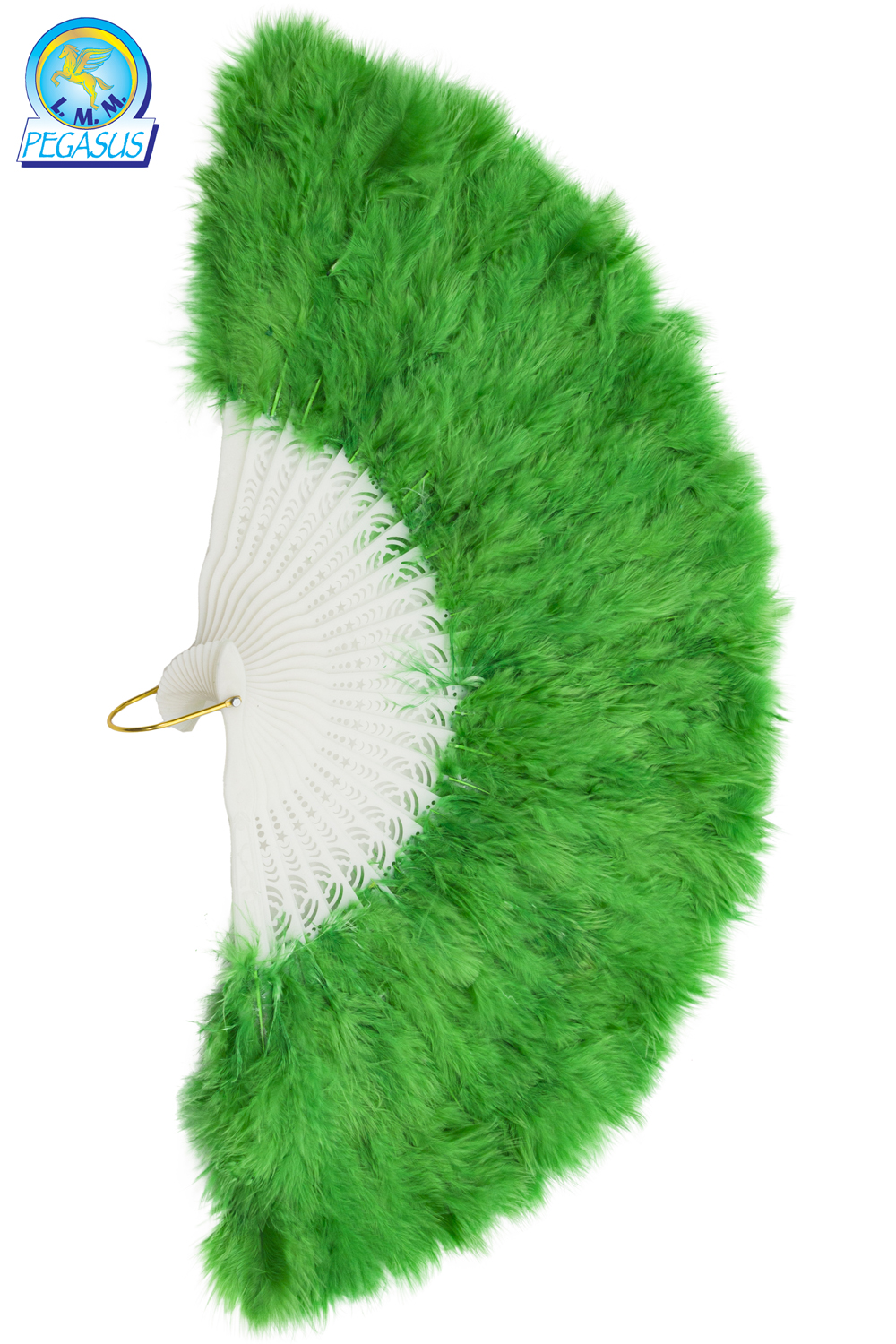 VENTAGLIO PIUME VERDE